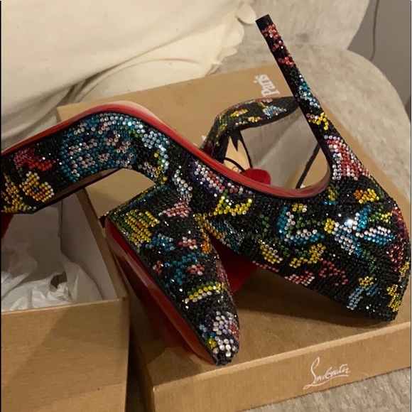 CHRISTIAN LOUBOUTIN CRYSTAL Iriza - Picture 4 of 8
